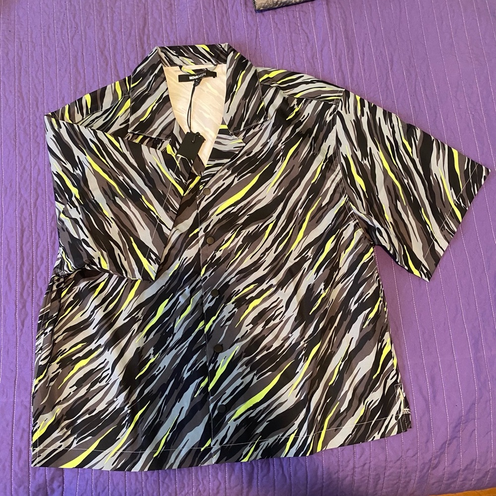 Stylish Abstract Print Shirt